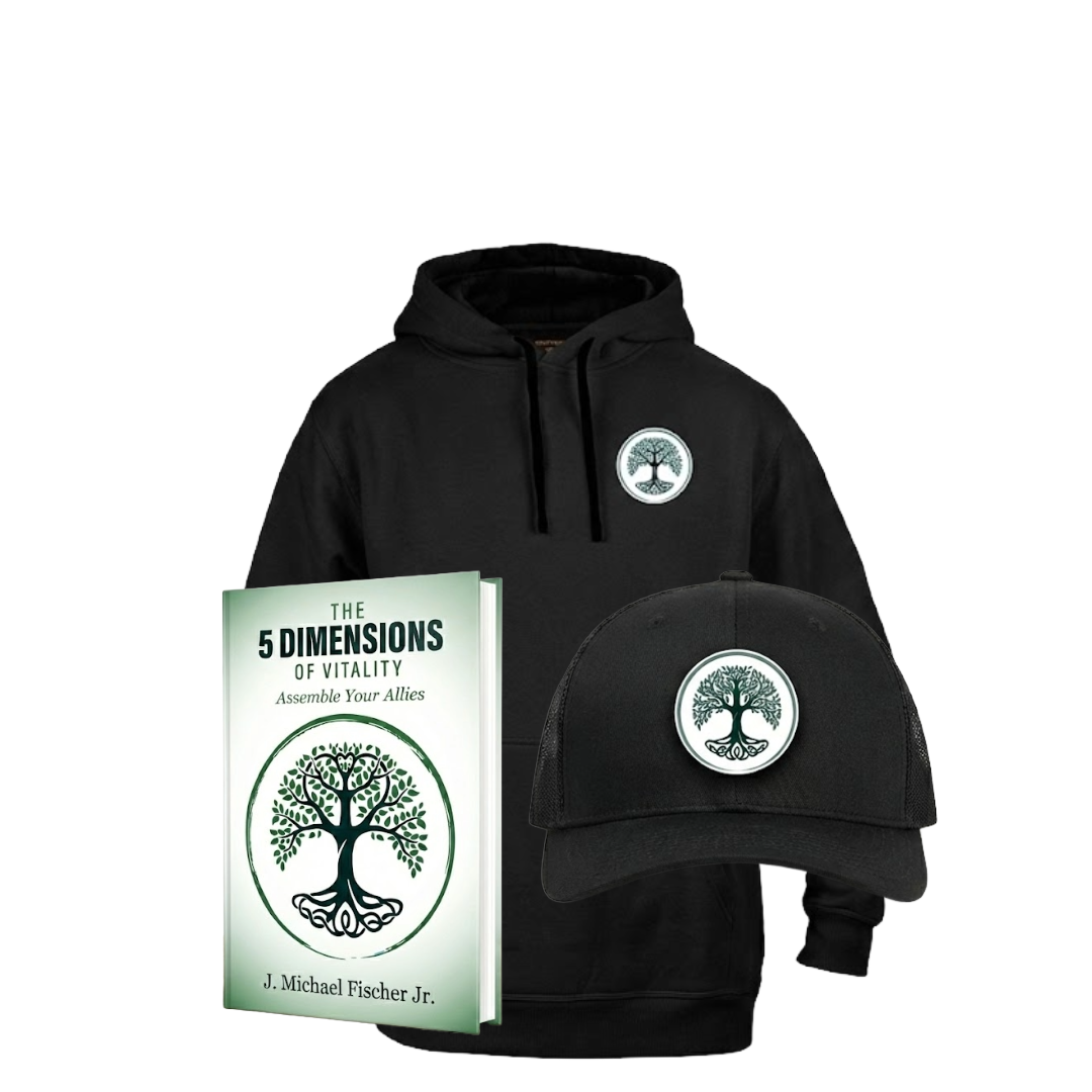 The Founder’s Legacy Collection - Book + Drop 001 Hoodie + Drop 001 Hat